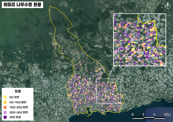 제주 농업-농촌 실태 전수조사 예시 / 사진=제주도