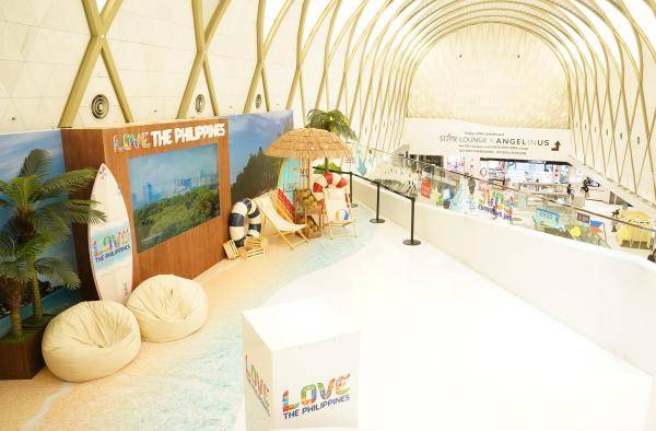 서울 중구 롯데면세점 명동본점 13층 LDF STAR STUDIO&LOUNGE에 마련된 필리핀 관광 홍보 쇼룸 전경 [사진=롯데면세점]
