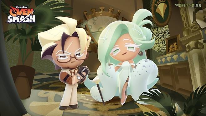 데브시스터즈의 쿠키런 오븐스매시의 신규 업데이트 캐릭터의 모습 /제공=데브시스터즈