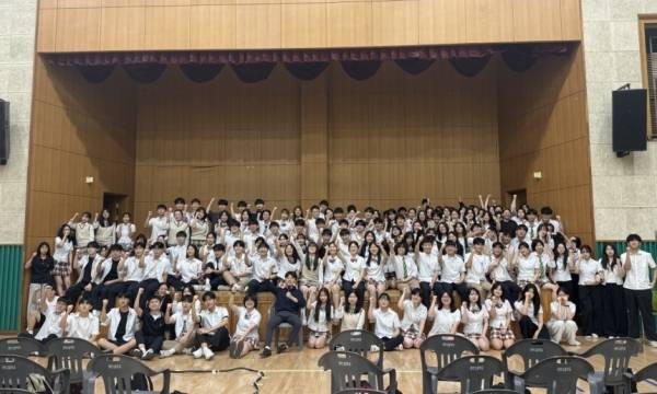 지난해 9월 최종보고회 모습. 와부고 제공