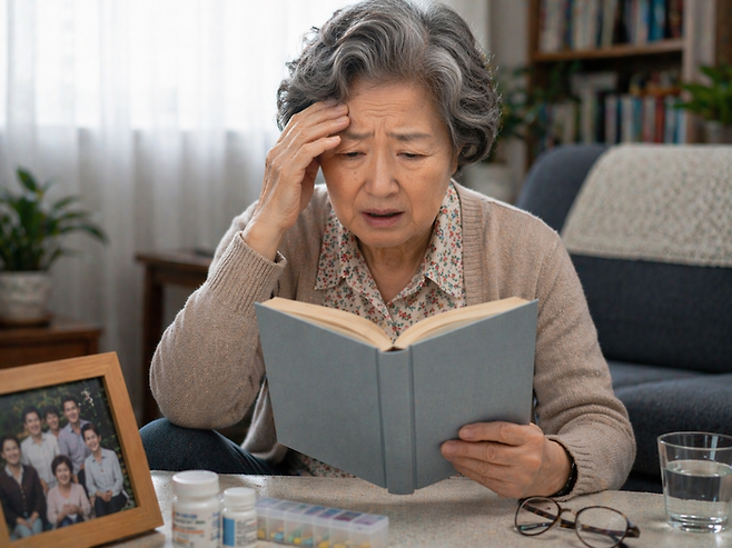 국내 황반변성 환자가 급증하는 가운데, 유자형 UNIST 교수팀이 시력을 떨어뜨리는 원인 세포만을 제거해 시력을 되돌리는 기술을 개발했다. [사진=챗GPT로 생성]