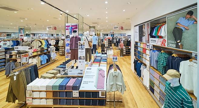 지난 3일 리뉴얼 오픈한 ‘유니클로 스타필드 하남점’ [유니클로]