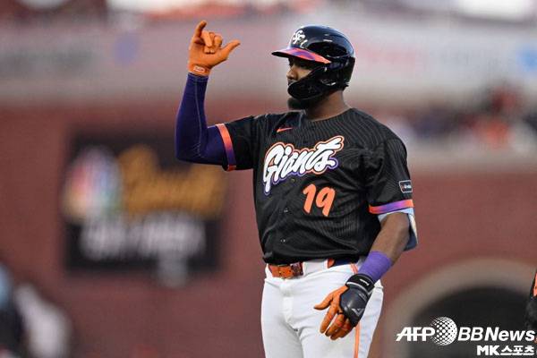 이정후의 절친 엔카르나시온은 전날 그를 대신해 우익수로 선발 출전했다. 사진=ⓒAFPBBNews = News1