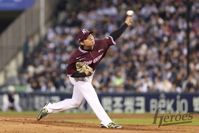 4이닝을 소화한 정세영./키움 히어로즈