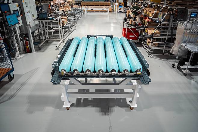 BMW그룹의 차세대 수소 저장 기술을 적용한 ‘BMW iX5 하이드로젠’ [BMW 제공]