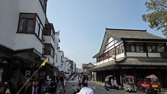 삼하고진 길거리 풍경