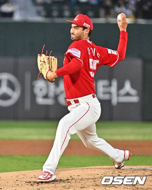 SSG 랜더스 미치 화이트. /OSEN DB