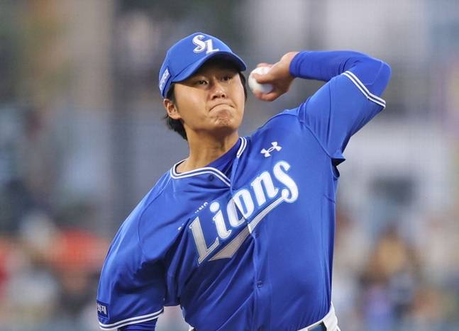 8일 선발로 등판해 무려 12실점한 좌완 이승현. /사진=삼성 라이온즈