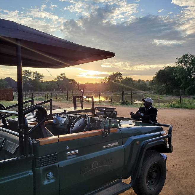 크루거 국립공원의 지프차 [티모시 디킨스 제공. 재판매 및 DB 금지]