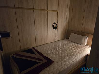 강남역 인근의 수면카페의 수면실. 사진=정원혁 인턴기자