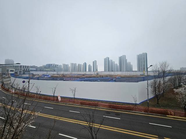 ‘옥정중앙역 디에트르’가 들어설 사업지 전경. (사진=홍승표 기자)