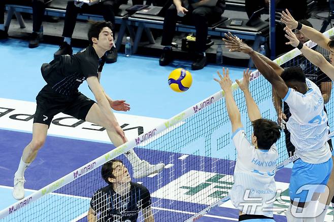 현대캐피탈과 대한항공의 챔프전경기 모2026.4.2 ⓒ 뉴스1 이광호 기자