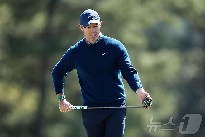 마스터스 2연패에 도전하는 로리 매킬로이.  ⓒ AFP=뉴스1