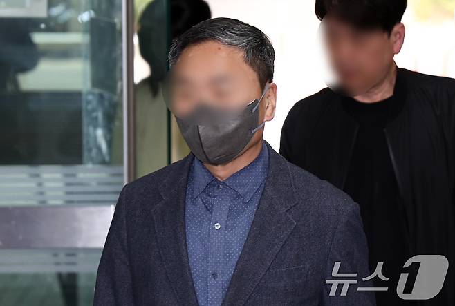 10조 원대 전분 및 당류(전분당) 가격 담합 의혹을 받는 임 모 대상 대표가 31일 오후 서울 서울중앙지법에서 열린 구속 전 피의자 심문(영장실질심사)에 출석하고 있다. 2026.3.31 ⓒ 뉴스1 최지환 기자