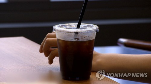 커피 일회용컵 [연합뉴스]