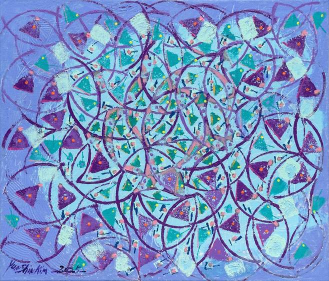 김윤신 '영혼의 빛 2025-49' 국제갤러리 제공