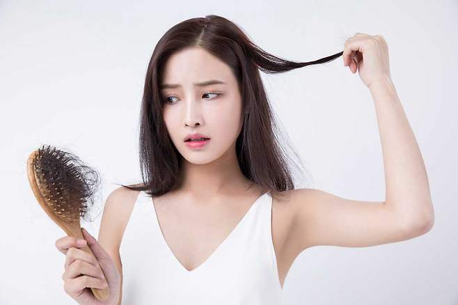 머리카락이 푸석푸석하거나 많이 빠진다면, 두피에 도움이 되는 식품을 섭취해야 한다. /클립아트코리아