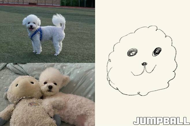 ▲왼쪽 실제 양별/오른쪽 양우혁이 그린 양별(양별아 미안해)