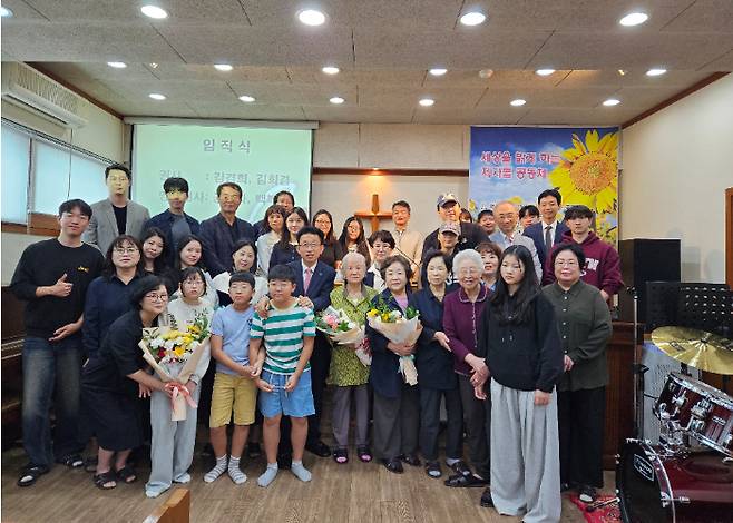 허승정 목사가 담임하고 있는 대전 제자들교회. 허승정 목사 제공