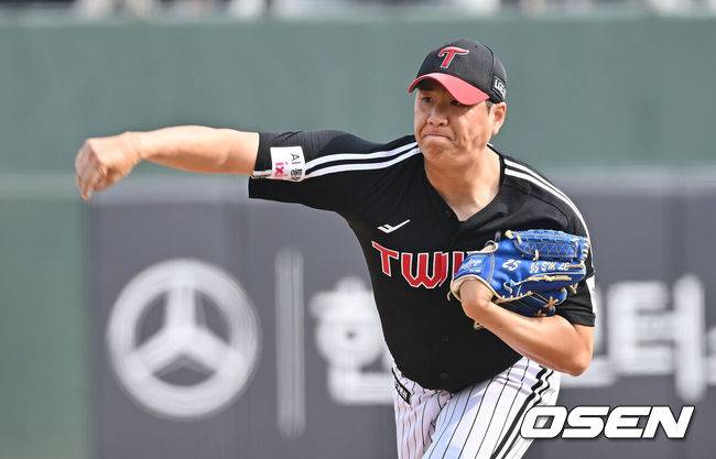 [OSEN=부산, 이석우 기자] LG 트윈스 배재준 130 2026.03.15 / foto0307@osen.co.kr