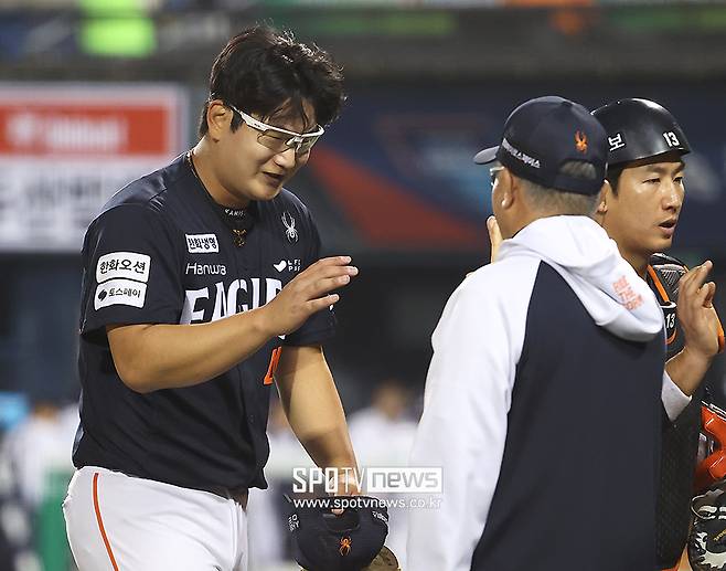 ▲ 지난해 상처가 컸던 김서현은 올 시즌 한화의 뒷문을 책임져야 하는 막중한 임무를 안았다 ⓒ곽혜미 기자