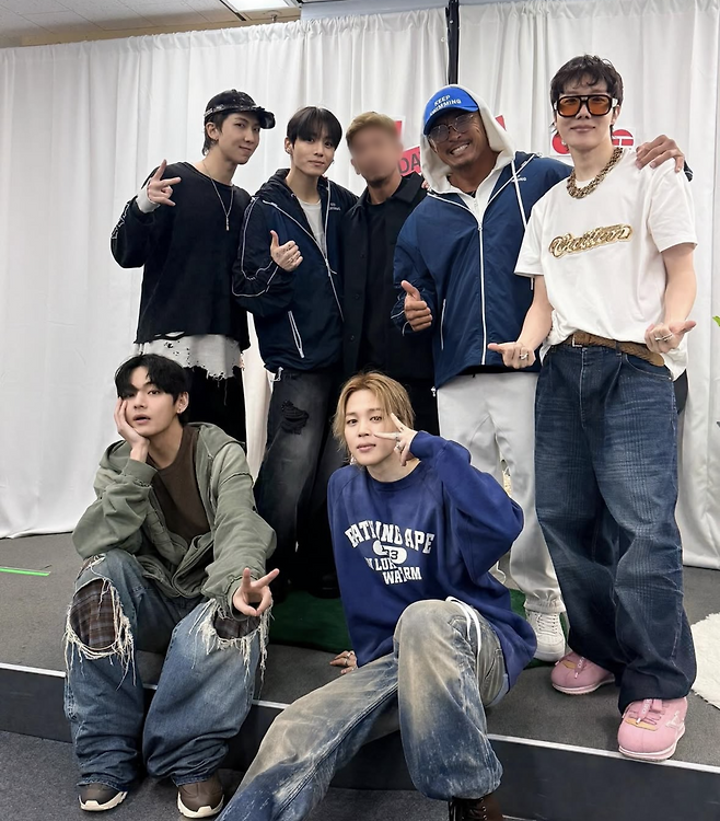 ▲ 추성훈, 방탄소년단. 출처| 추성훈 SNS