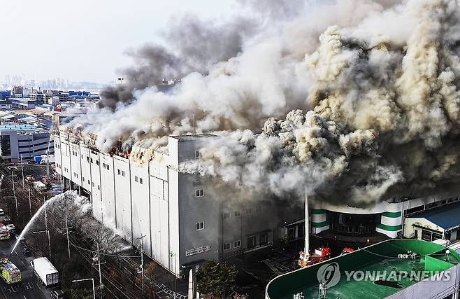 삼립 시화공장서 불 [연합뉴스 자료사진]