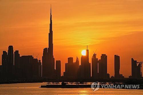 UAE 두바이의 마천루 [AP 연합뉴스 자료사진 재판매 및 DB 금지]
