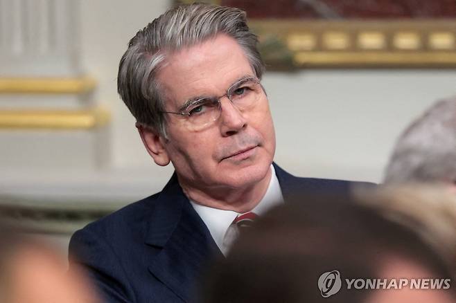스콧 베센트 미 재무장관 [로이터=연합뉴스. 재판매 및 DB 금지]