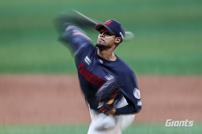 8이닝 1실점 역투한 롯데 로드리게스 [롯데 자이언츠 제공. 재판매 및 DB 금지]