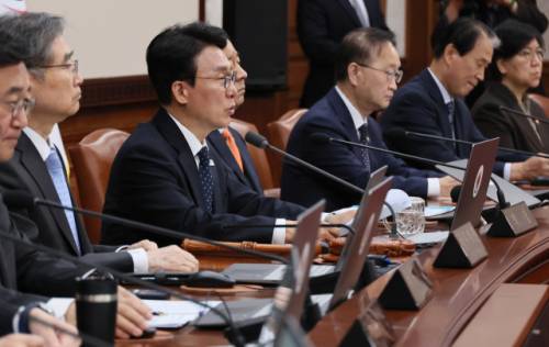 ◇김민석 국무총리가 11일 서울 종로구 정부서울청사에서 열린 임시국무회의에서 발언하고 있다. 연합뉴스