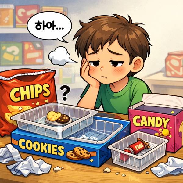 중동 전쟁 여파로 석유 기반 포장재 공급이 흔들리며 국내 라면·과자 업계가 비상에 걸렸다. 이번 위기는 원료 부족에서 나아가 비닐 과대포장의 심각성을 드러낸다는 지적이다. 내용물보다 큰 포장, 복합 비닐 구조는 재활용도 어렵다. 전문가들은 이제야말로 포장 축소와 친환경 전환을 추진할 때라고 강조한다. ⓒ픽사베이