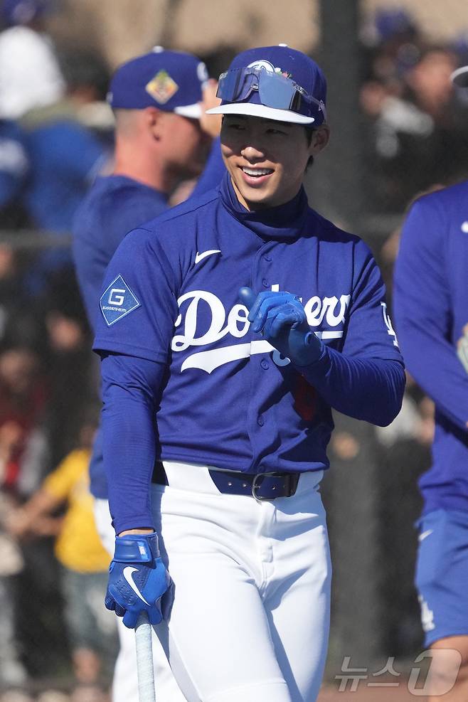 MLB 다저스 김혜성. ⓒ 로이터=뉴스1