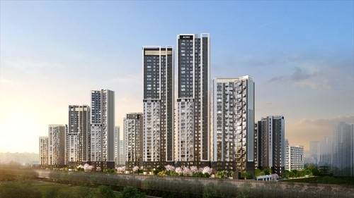 서울 서초구 서초동 ‘아크로 드 서초’ 투시도 [DL이앤씨 제공]