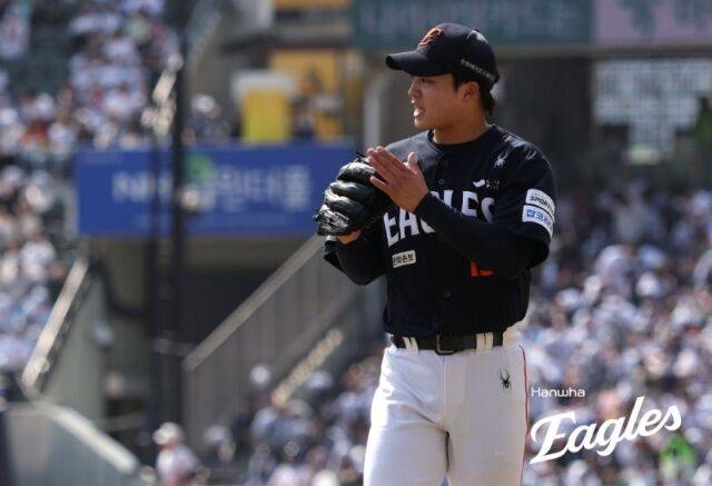 퀄리티스타트 플러스를 기록한 왕옌청./한화 이글스