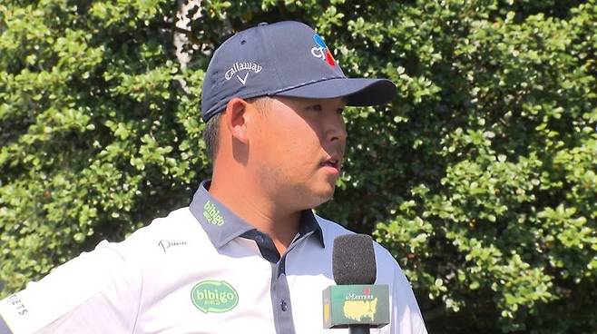 [서울=뉴시스] 미국프로골프(PGA) 투어의 김시우. (사진=마스터스 미디어 허브 영상 캡처) 2026.04.11. photo@newsis.com *재판매 및 DB 금지