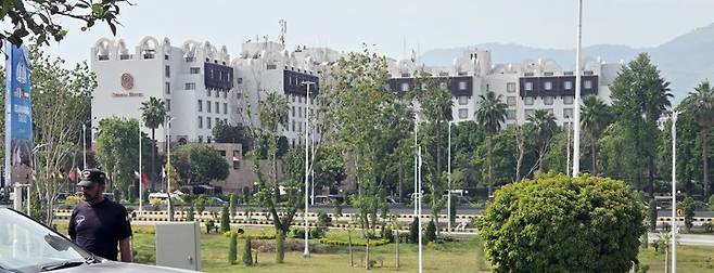 '미·이란 종전 협상' 열리는 파키스탄 세레나 호텔 [연합뉴스]