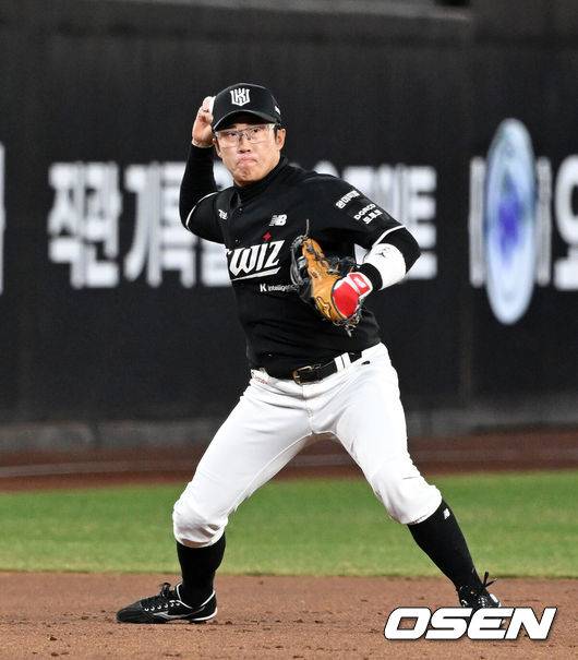 [OSEN=이대선 기자] KT 허경민 2026.03.31 /sunday@osen.co.kr