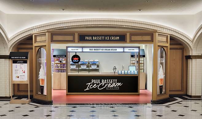 폴 바셋 아이스크림 팝업스토어. 사진제공=엠즈씨드