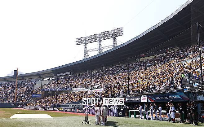 ▲ 잠실구장 잠실야구장 매진 전경 ⓒ곽혜미 기자