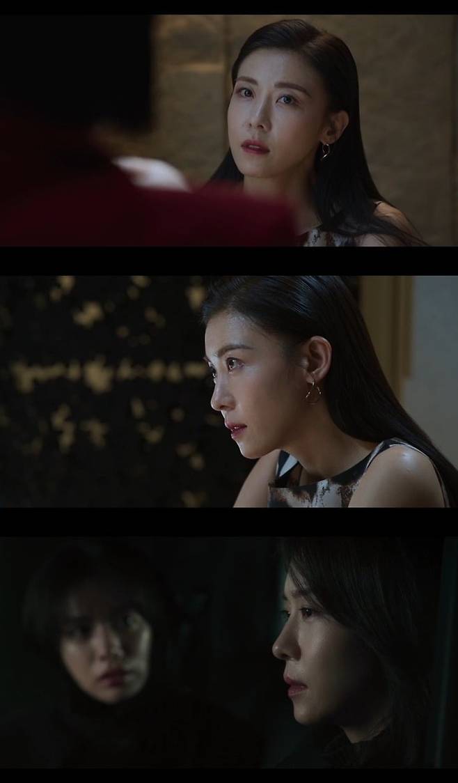 배우 하지원이 '클라이맥스'에서 뜻하지 않은 스캔들에 휘말렸다./사진=ENA 방송 화면 캡처