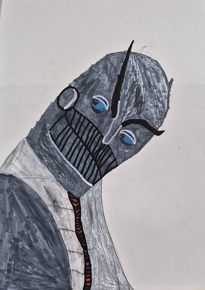 최윤우 작가의 작품 '로봇1'. 사진=고색뉴지엄