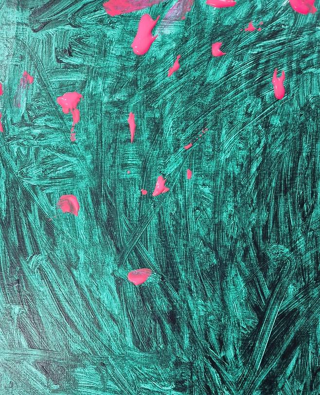 김태환 작가의 작품 '꽃밭'. 사진=고색뉴지엄