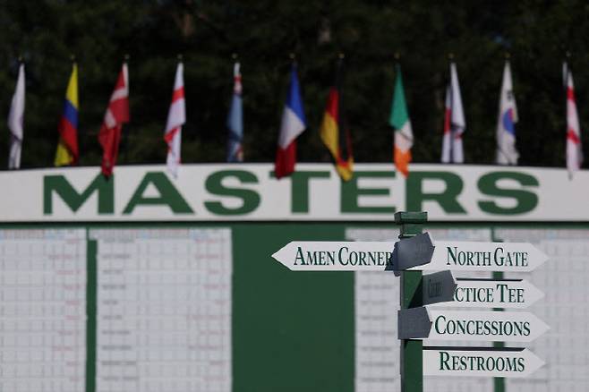 마스터스를 상징하는 스코어보드. (사진=ANGC)