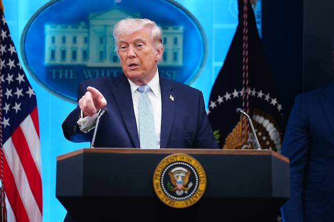 도널드 트럼프 미국 대통령 <사진:UPI/연합뉴스>