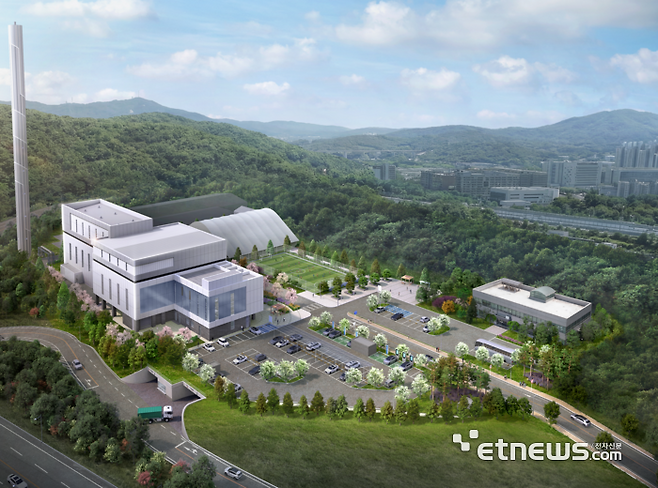 과천시자원정화센터 현대화사업 조감도.