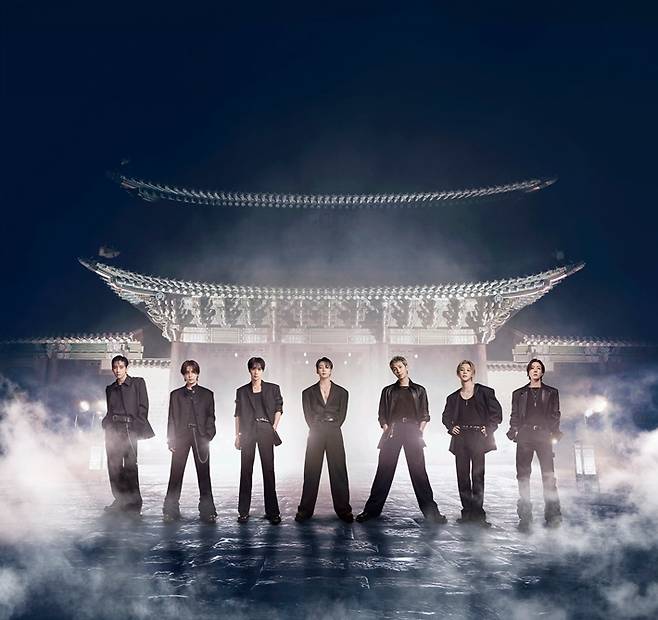 방탄소년단은 지난 9일부터 11일, 12일 사흘 동안 '아리랑' 투어 한국 공연을 연다. 빅히트 뮤직 제공