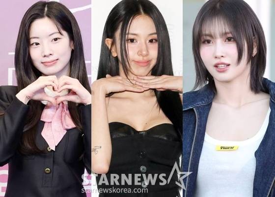 트와이스 다현, 채영, 모모 /사진=스타이슈