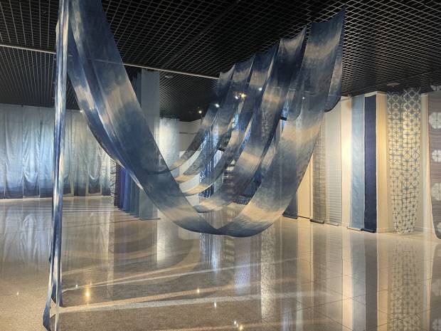 한국천연염색박물관 전시 모습. 나주시 제공