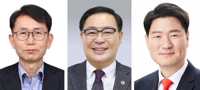 국민의힘 대구 서구청장 경선 후보들 (사진 왼쪽부터) 권오상, 김대현, 송영현